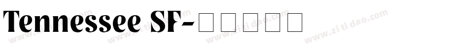 Tennessee SF字体转换